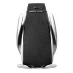 Laptop, Telefoane si Tablete - Telefoane mobile si accesorii - Accesorii Telefoane - Suport si docking telefoane - Suport telefon grila MRG L-S5, Smart Wireless, Fast Charge, Gri - Infinity.ro