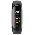 Laptop, Telefoane si Tablete - Wearables si gadgeturi - Wearables - Bratari fitness - Bratara fitness MRG P-M4, Inteligenta, Bluetooth, Negru - Infinity.ro