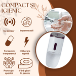 Casa si Gradina - Sanitare - Suporturi si accesorii baie - Dispensere - Dozator automat de sapun lichid, senzor inteligent Touchless, montare pe perete, impermeabil, alb, capacitate 750 ml - Infinity.ro