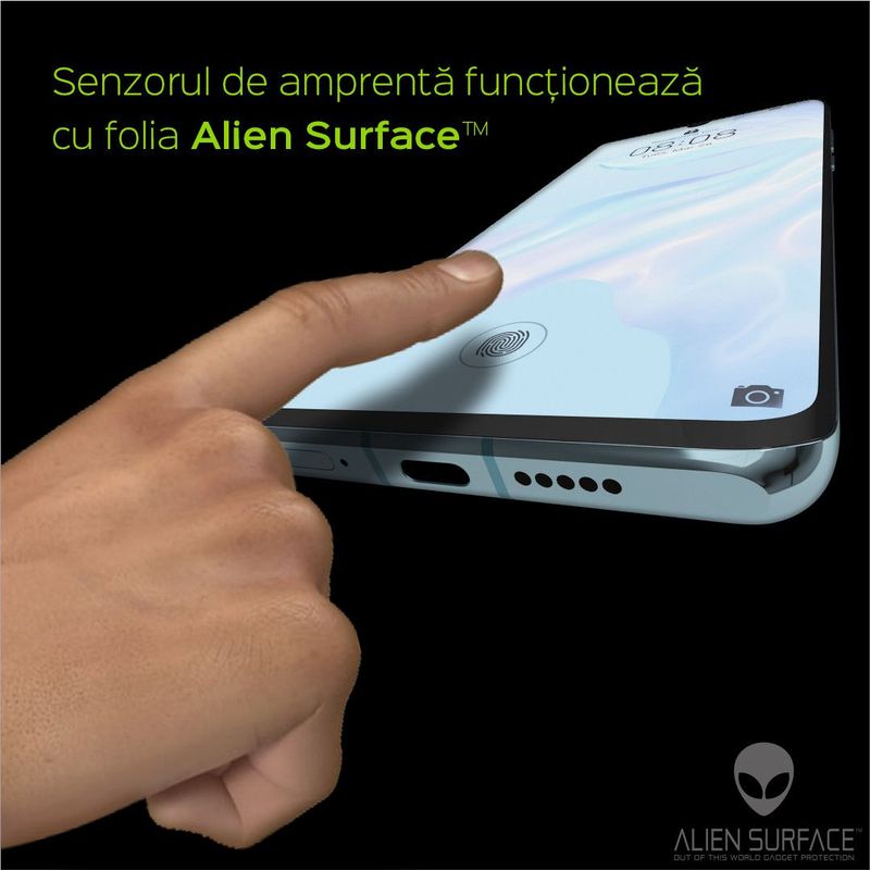 Laptop, Telefoane si Tablete - Telefoane mobile si accesorii - Accesorii Telefoane - Folii protectie telefoane - Folie de protectie compatibila cu Huawei P30 Pro/Pro New Edition, Polimer, Premium Hardness, Transparenta - Infinity.ro
