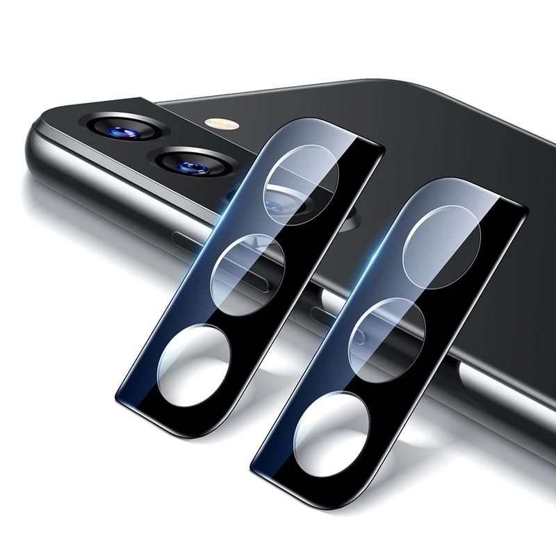 Laptop, Telefoane si Tablete - Telefoane mobile si accesorii - Accesorii Telefoane - Folii protectie telefoane - Protectie din sticla securizata pentru camera Samsung Galaxy S22 5G/S22 Plus 5G, Secure Glass, Premium Hardness, Negru - Infinity.ro