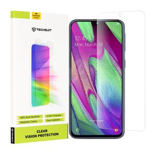 Folie de protectie compatibila cu Samsung Galaxy A40, Secure Glass, Premium Hardness, Transparenta