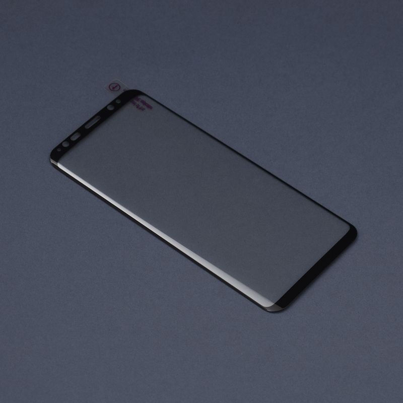 Laptop, Telefoane si Tablete - Telefoane mobile si accesorii - Accesorii Telefoane - Folii protectie telefoane - Folie de protectie compatibila cu Samsung Galaxy S8, Secure Glass, Premium Hardness, Negru - Infinity.ro