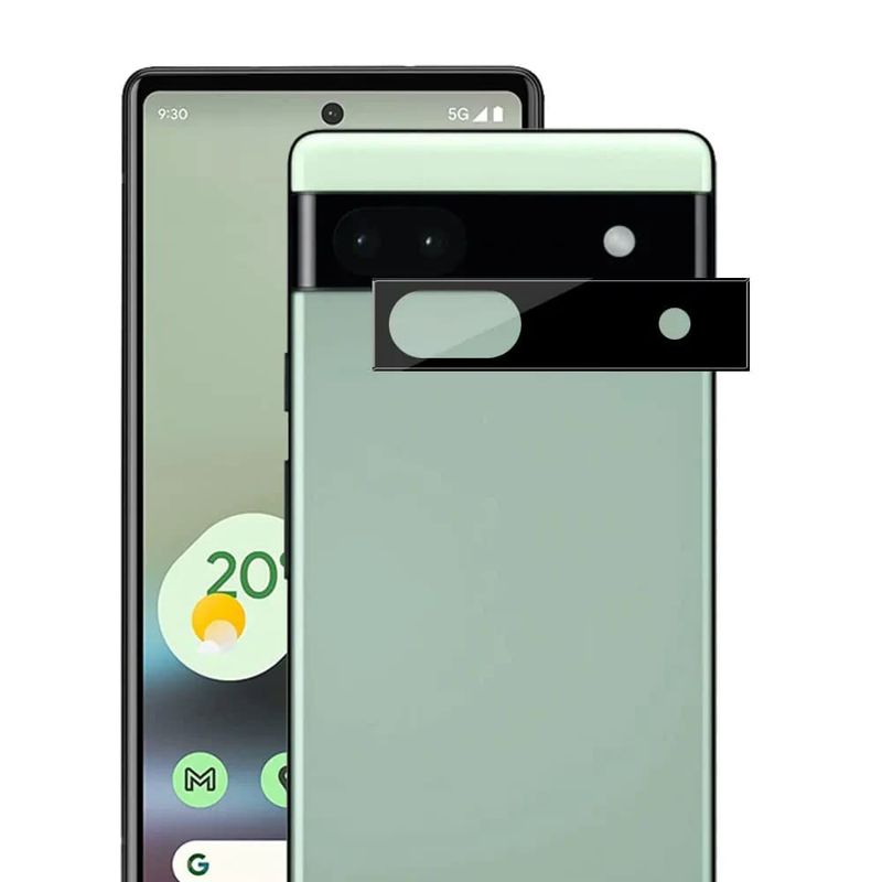 Laptop, Telefoane si Tablete - Telefoane mobile si accesorii - Accesorii Telefoane - Folii protectie telefoane - Folie de protectie din sticla securizata pentru camera Google Pixel 6a, Secure Glass, Premium Hardness, Negru - Infinity.ro