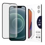 Laptop, Telefoane si Tablete - Telefoane mobile si accesorii - Accesorii Telefoane - Folii protectie telefoane - Folie de protectie compatibila cu Apple iPhone 12 Pro, Secure Glass, Premium Hardness, Negru - Infinity.ro