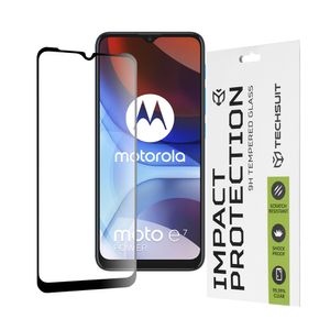 Folie de protectie compatibila cu Motorola Moto E7 Power/E7i Power, Secure Glass, Premium Hardness, Negru