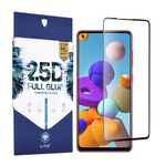 Laptop, Telefoane si Tablete - Telefoane mobile si accesorii - Accesorii Telefoane - Folii protectie telefoane - Folie de protectie compatibila cu Samsung Galaxy A21s, Secure Glass, Premium Hardness, Negru - Infinity.ro