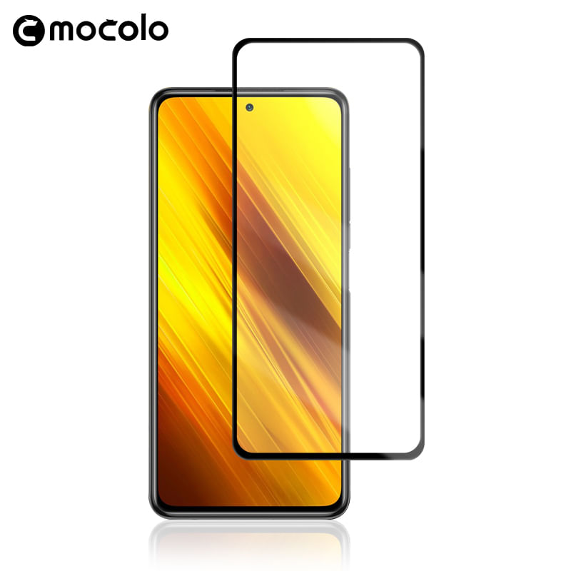 Laptop, Telefoane si Tablete - Telefoane mobile si accesorii - Accesorii Telefoane - Folii protectie telefoane - Folie de protectie compatibila cu Xiaomi Poco X3 Pro/X3 NFC/X3, Aluminiu, Premium Hardness, Negru - Infinity.ro