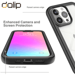 Laptop, Telefoane si Tablete - Telefoane mobile si accesorii - Accesorii Telefoane - Huse telefoane - Husa pentru Xiaomi Redmi Note 12 5G/Poco X5, Silicon Full Impact Protection Dalip 360, Negru Transparent - Infinity.ro