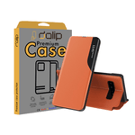 Laptop, Telefoane si Tablete - Telefoane mobile si accesorii - Accesorii Telefoane - Huse telefoane - Husa Smart Fold Dalip, pentru Samsung Galaxy Note 10 Plus 4G / Note 10 Plus 5G, Premium TPU, Portocaliu - Infinity.ro