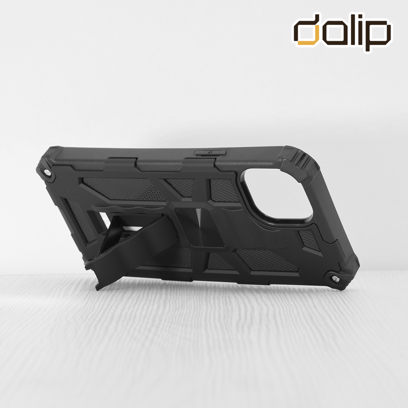 Laptop, Telefoane si Tablete - Telefoane mobile si accesorii - Accesorii Telefoane - Huse telefoane - Husa pentru Apple iPhone 11, Dalip Sergent Armor, Negru - Infinity.ro