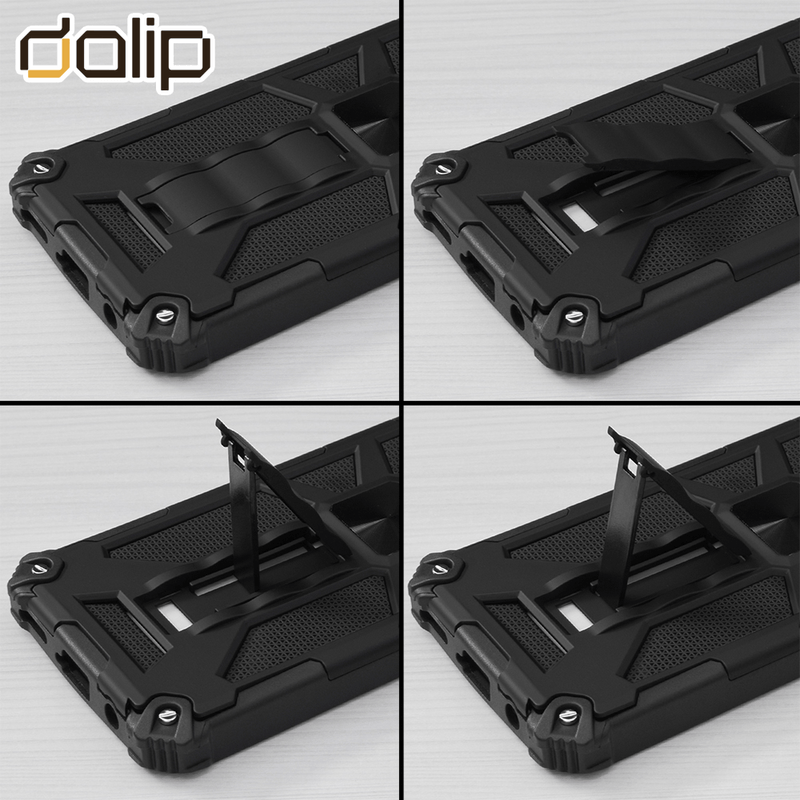 Laptop, Telefoane si Tablete - Telefoane mobile si accesorii - Accesorii Telefoane - Huse telefoane - Husa pentru Apple iPhone 11, Dalip Sergent Armor, Negru - Infinity.ro