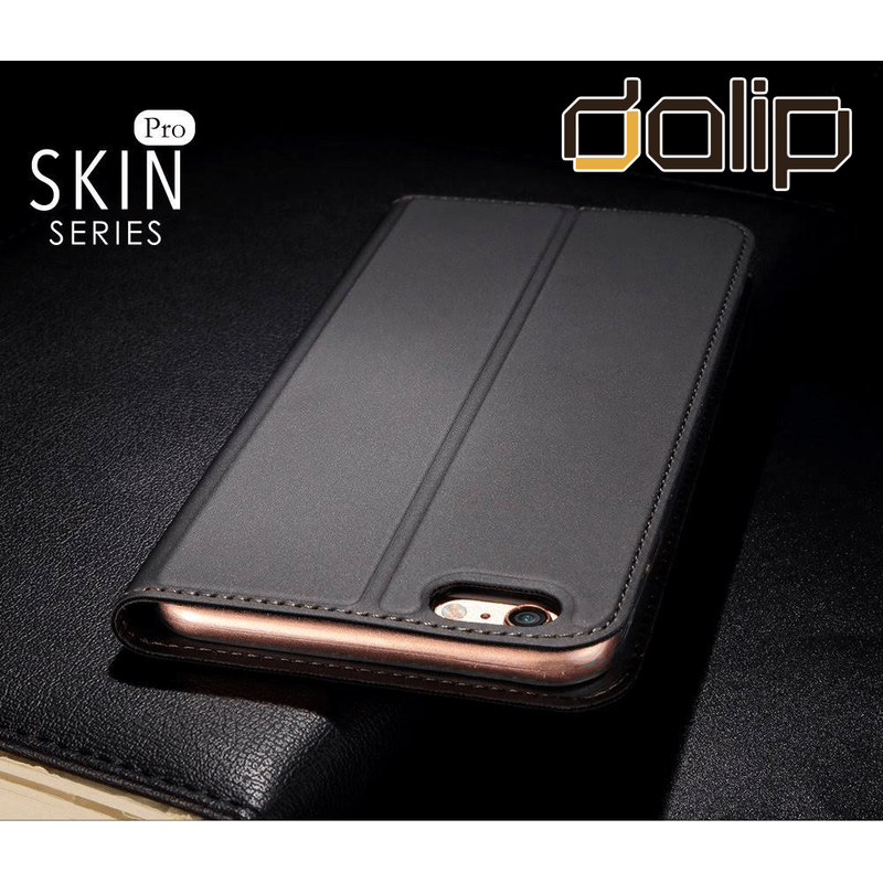 Laptop, Telefoane si Tablete - Telefoane mobile si accesorii - Accesorii Telefoane - Huse telefoane - Husa Flip pentru Xiaomi Redmi 10 2021/2022, Business Book Cover Dalip, HQ TPU, Negru - Infinity.ro