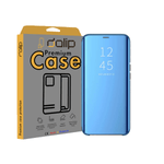 Laptop, Telefoane si Tablete - Telefoane mobile si accesorii - Accesorii Telefoane - Huse telefoane - Husa Flip Mad ClearView Mirror Dalip, pentru Samsung Galaxy A14 4G/5G, Premium TPU, Albastru - Infinity.ro