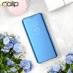 Laptop, Telefoane si Tablete - Telefoane mobile si accesorii - Accesorii Telefoane - Huse telefoane - Husa Flip Mad ClearView Mirror Dalip, pentru Samsung Galaxy A14 4G/5G, Premium TPU, Albastru - Infinity.ro