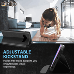 Laptop, Telefoane si Tablete - Telefoane mobile si accesorii - Accesorii Telefoane - Huse telefoane - Husa Smart Fold Dalip, pentru Xiaomi Redmi 9A/Redmi 9AT, Premium TPU, Negru - Infinity.ro