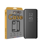 Laptop, Telefoane si Tablete - Telefoane mobile si accesorii - Accesorii Telefoane - Huse telefoane - Husa Flip Mad ClearView Mirror Dalip, pentru Samsung Galaxy J6 2018, Premium TPU, Negru - Infinity.ro