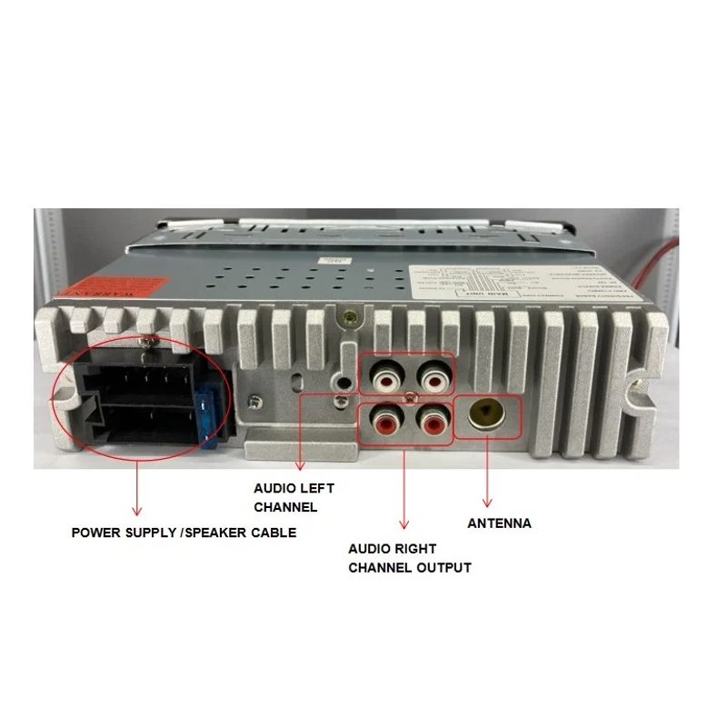 Auto si Moto - Electronice auto - Multimedia auto - Casetofon Auto MRG M8289, Bluetooth, Telecomanda, Display LCD 7 culori - Infinity.ro