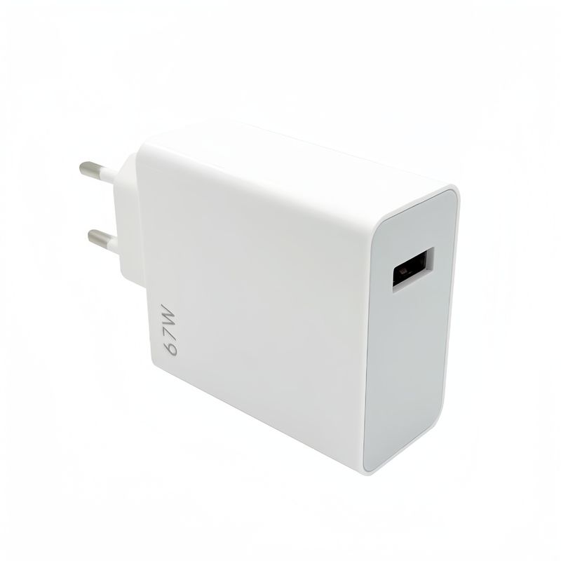 Laptop, Telefoane si Tablete - Telefoane mobile si accesorii - Accesorii Telefoane - Incarcatoare telefoane - Incarcator Retea MRG MDY12E, 67W, 6.6 Ah, Cablu Type-C, Fast Charge, Alb - Infinity.ro