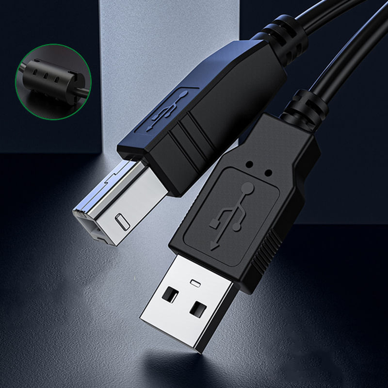 PC, gaming si accesorii - Imprimante, scanere & consumabile - Consumabile si accesorii - Accesorii imprimante - Cablu Imprimanta Usb A-B MRG M987, USB 2.0, 140 cm, USB-A 2.0 la USB-B 2.0 - Infinity.ro
