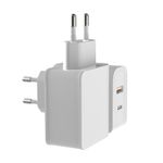 Laptop, Telefoane si Tablete - Telefoane mobile si accesorii - Accesorii Telefoane - Incarcatoare telefoane - Incarcator Retea MRG MJX610, 18 W, USB PD TypeC, Cablu MicroUSB inclus - Infinity.ro