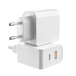 Laptop, Telefoane si Tablete - Telefoane mobile si accesorii - Accesorii Telefoane - Incarcatoare telefoane - Incarcator Retea MRG MJX610, 18 W, USB PD TypeC, Cablu MicroUSB inclus - Infinity.ro