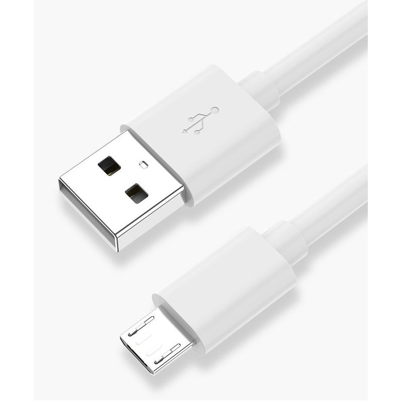 Laptop, Telefoane si Tablete - Telefoane mobile si accesorii - Accesorii Telefoane - Cabluri si adaptoare telefoane - Cablu Usb Micro Usb MRG MD22V, Incarcare si Transfer Date, Tip B, 1M, Alb - Infinity.ro