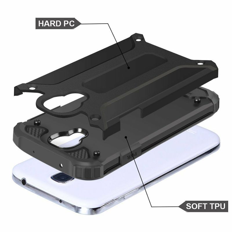 Laptop, Telefoane si Tablete - Telefoane mobile si accesorii - Accesorii Telefoane - Huse telefoane - Husa pentru Samsung Galaxy S4 i9500, Policarbonat, Black - Infinity.ro