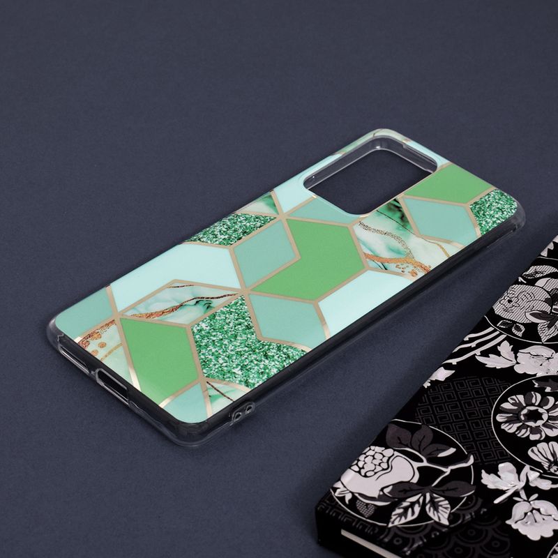 Laptop, Telefoane si Tablete - Telefoane mobile si accesorii - Accesorii Telefoane - Huse telefoane - Husa pentru Xiaomi 11T/11T Pro, Poliuretan, Green Hex - Infinity.ro