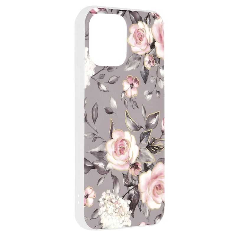 Laptop, Telefoane si Tablete - Telefoane mobile si accesorii - Accesorii Telefoane - Huse telefoane - Husa pentru iPhone 13 Pro Max, Poliuretan, Bloom of Ruth Gray - Infinity.ro