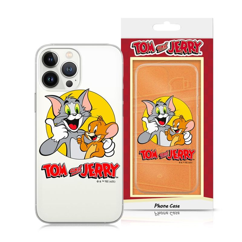 Laptop, Telefoane si Tablete - Telefoane mobile si accesorii - Accesorii Telefoane - Huse telefoane - Husa Silicon Soft Touch transparenta cu design Tom & Jerry pentru Samsung Galaxy A51 5G - Infinity.ro