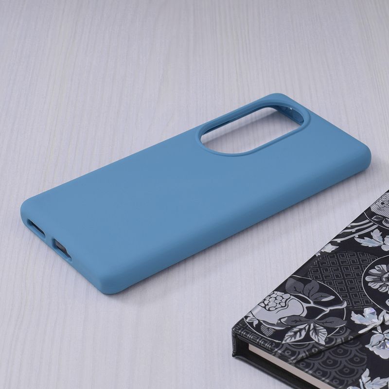 Laptop, Telefoane si Tablete - Telefoane mobile si accesorii - Accesorii Telefoane - Huse telefoane - Husa de protectie Huawei P50, silicon, Albastru Denim - Protectie eleganta pentru telefonul ta - Infinity.ro