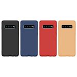 Laptop, Telefoane si Tablete - Telefoane mobile si accesorii - Accesorii Telefoane - Huse telefoane - Husa de protectie pentru Samsung Galaxy S10, Crem - Infinity.ro