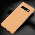 Laptop, Telefoane si Tablete - Telefoane mobile si accesorii - Accesorii Telefoane - Huse telefoane - Husa de protectie pentru Samsung Galaxy S10, Crem - Infinity.ro