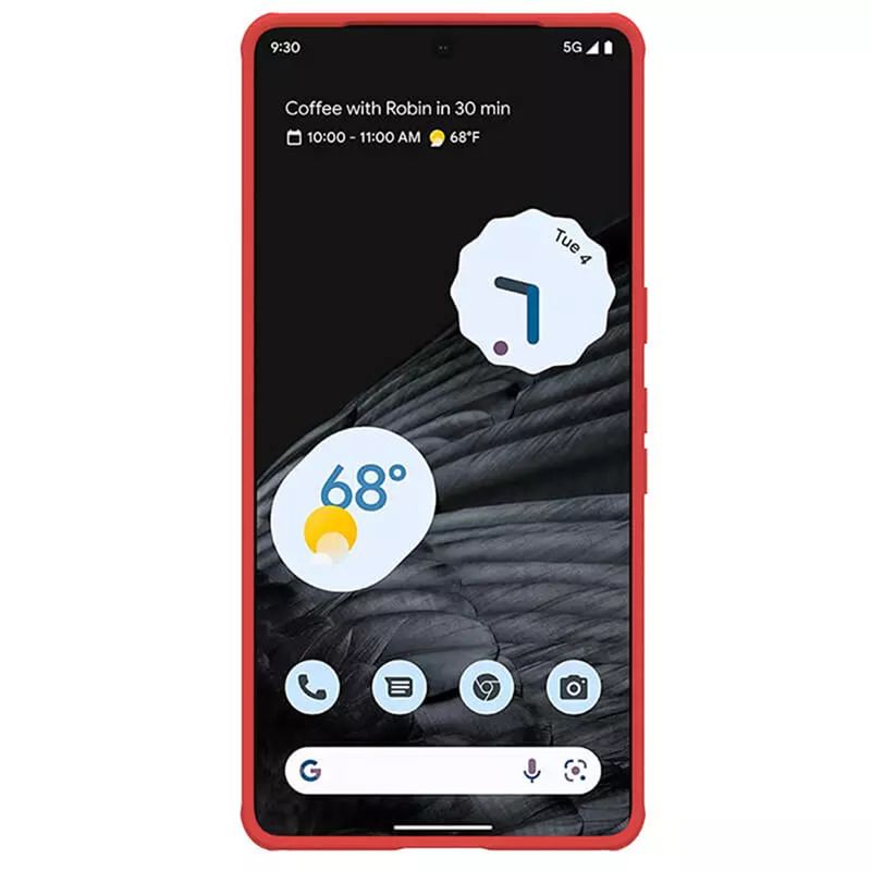 Laptop, Telefoane si Tablete - Telefoane mobile si accesorii - Accesorii Telefoane - Huse telefoane - Husa Super Frosted Shield Pro pentru Google Pixel 7 Pro, Rosu - Stil si Durabilitate intr-un Singur Produ - Infinity.ro