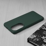 Laptop, Telefoane si Tablete - Telefoane mobile si accesorii - Accesorii Telefoane - Huse telefoane - Husa pentru Huawei P50, Silicon, Dark Green - Infinity.ro