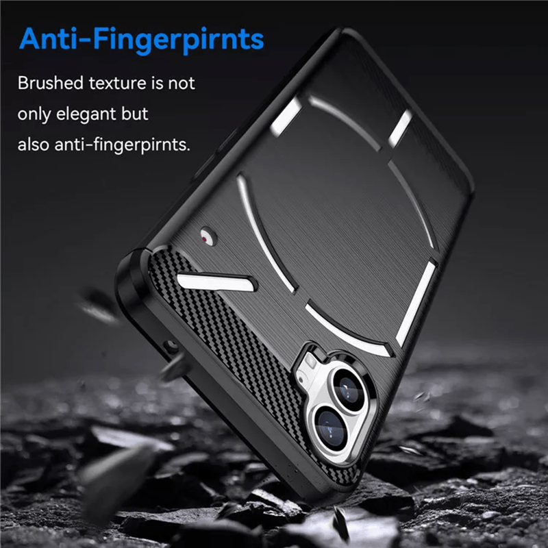 Laptop, Telefoane si Tablete - Telefoane mobile si accesorii - Accesorii Telefoane - Huse telefoane - Husa pentru Nothing Phone (1), Poliuretan, Black - Infinity.ro