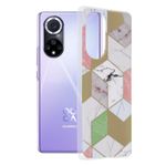 Laptop, Telefoane si Tablete - Telefoane mobile si accesorii - Accesorii Telefoane - Huse telefoane - Husa pentru Huawei nova 9/Honor 50, Poliuretan, Purple Hex - Infinity.ro