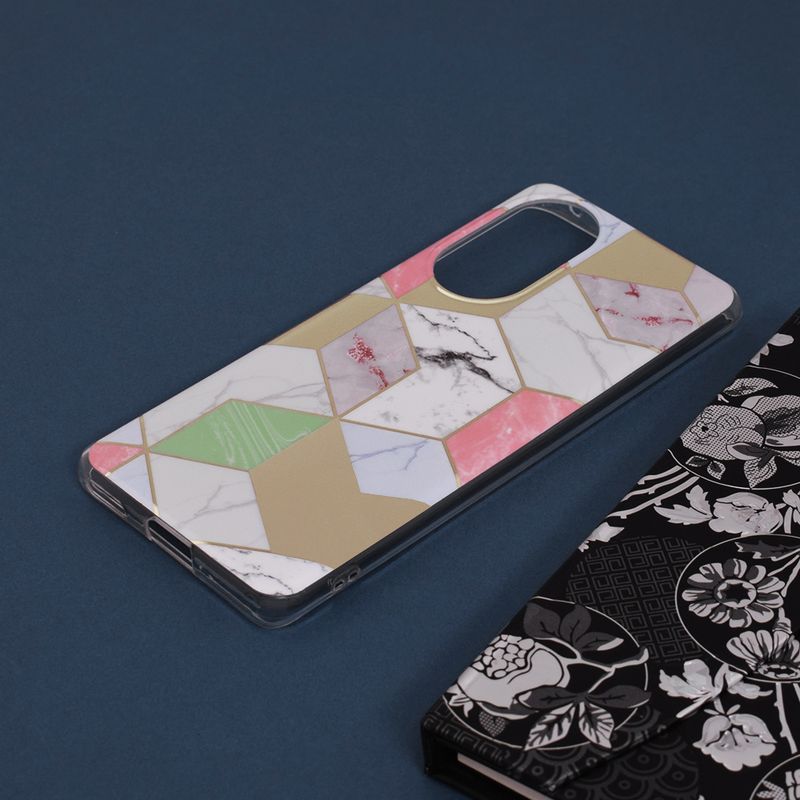 Laptop, Telefoane si Tablete - Telefoane mobile si accesorii - Accesorii Telefoane - Huse telefoane - Husa pentru Huawei nova 9/Honor 50, Poliuretan, Purple Hex - Infinity.ro