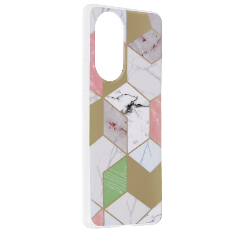 Laptop, Telefoane si Tablete - Telefoane mobile si accesorii - Accesorii Telefoane - Huse telefoane - Husa pentru Huawei nova 9/Honor 50, Poliuretan, Purple Hex - Infinity.ro