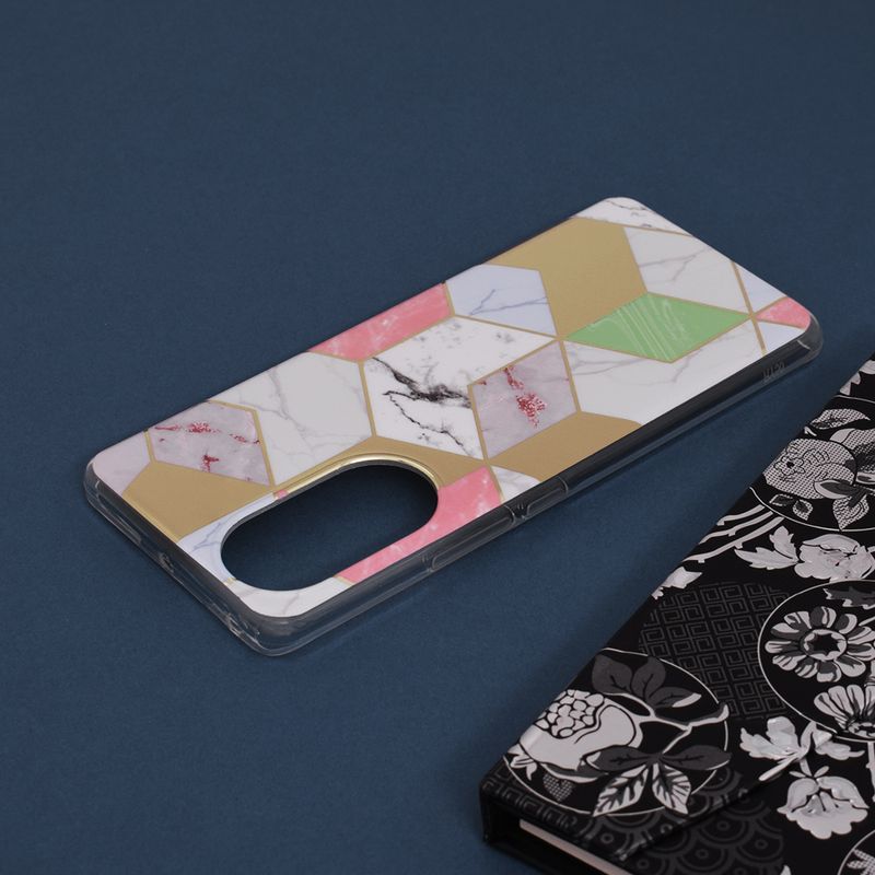 Laptop, Telefoane si Tablete - Telefoane mobile si accesorii - Accesorii Telefoane - Huse telefoane - Husa pentru Huawei nova 9/Honor 50, Poliuretan, Purple Hex - Infinity.ro
