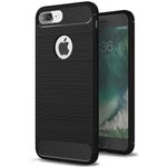 Laptop, Telefoane si Tablete - Telefoane mobile si accesorii - Accesorii Telefoane - Huse telefoane - Husa pentru iPhone 7 Plus, Poliuretan, Black - Infinity.ro
