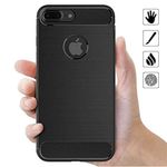 Laptop, Telefoane si Tablete - Telefoane mobile si accesorii - Accesorii Telefoane - Huse telefoane - Husa pentru iPhone 7 Plus, Poliuretan, Black - Infinity.ro