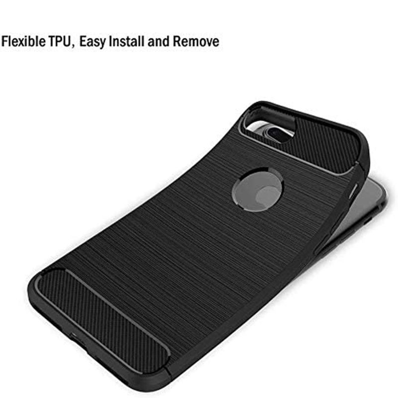 Laptop, Telefoane si Tablete - Telefoane mobile si accesorii - Accesorii Telefoane - Huse telefoane - Husa pentru iPhone 7 Plus, Poliuretan, Black - Infinity.ro