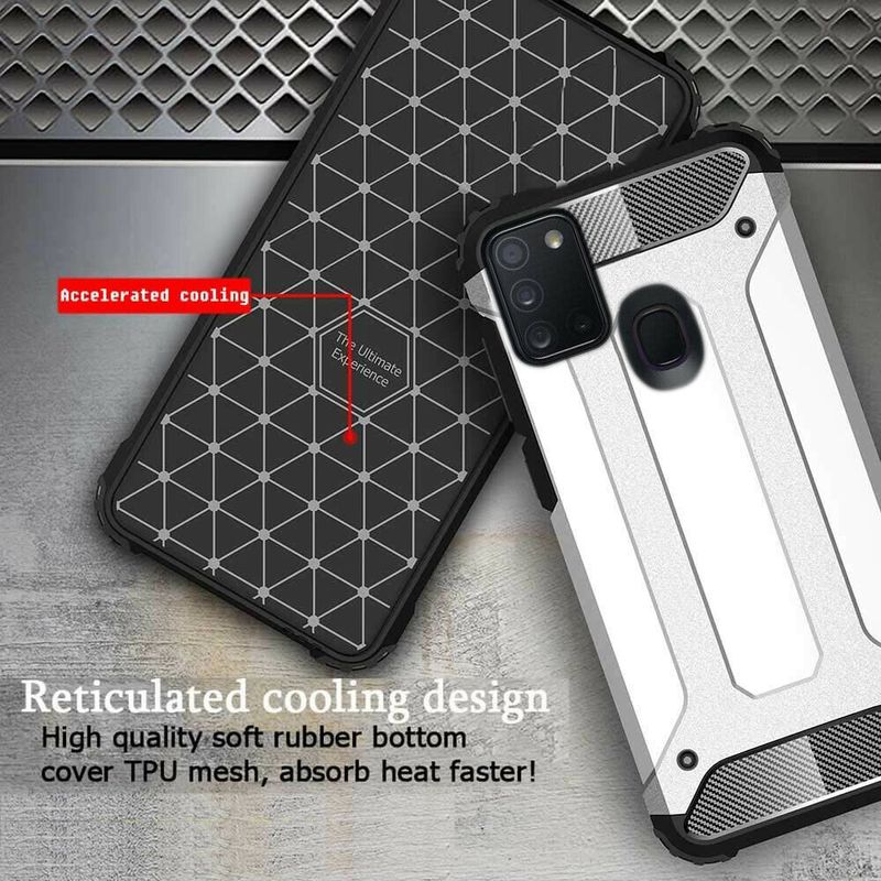 Laptop, Telefoane si Tablete - Telefoane mobile si accesorii - Accesorii Telefoane - Huse telefoane - Husa pentru Samsung Galaxy A21s, Policarbonat, Black - Infinity.ro