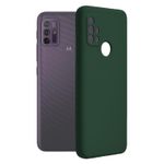 Laptop, Telefoane si Tablete - Telefoane mobile si accesorii - Accesorii Telefoane - Huse telefoane - Husa pentru Motorola Moto G10/Moto G20/Moto G30, Silicon, Dark Green - Infinity.ro