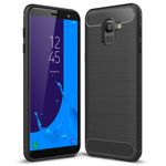 Laptop, Telefoane si Tablete - Telefoane mobile si accesorii - Accesorii Telefoane - Huse telefoane - Husa pentru Samsung Galaxy J6 2018, Poliuretan, Black - Infinity.ro