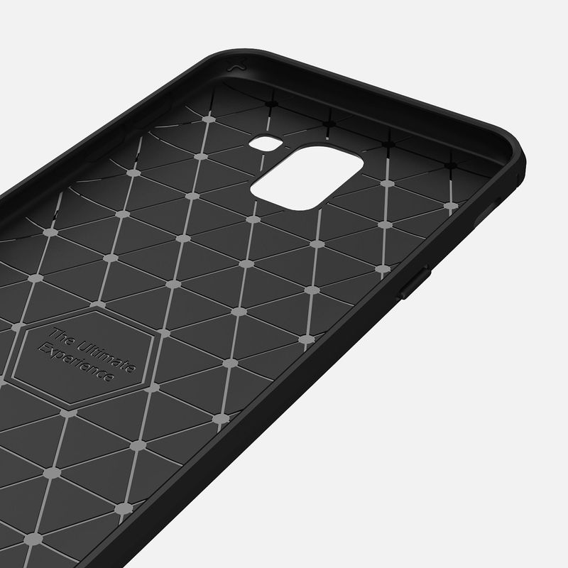 Laptop, Telefoane si Tablete - Telefoane mobile si accesorii - Accesorii Telefoane - Huse telefoane - Husa pentru Samsung Galaxy J6 2018, Poliuretan, Black - Infinity.ro