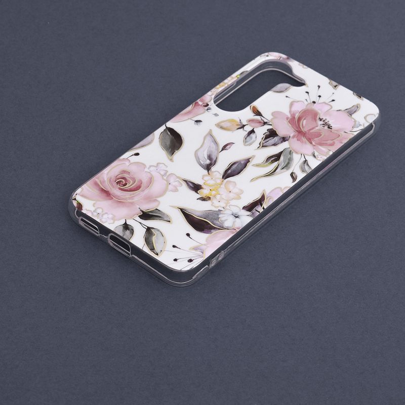 Laptop, Telefoane si Tablete - Telefoane mobile si accesorii - Accesorii Telefoane - Huse telefoane - Husa pentru Samsung Galaxy S23, Poliuretan, Chloe White - Infinity.ro