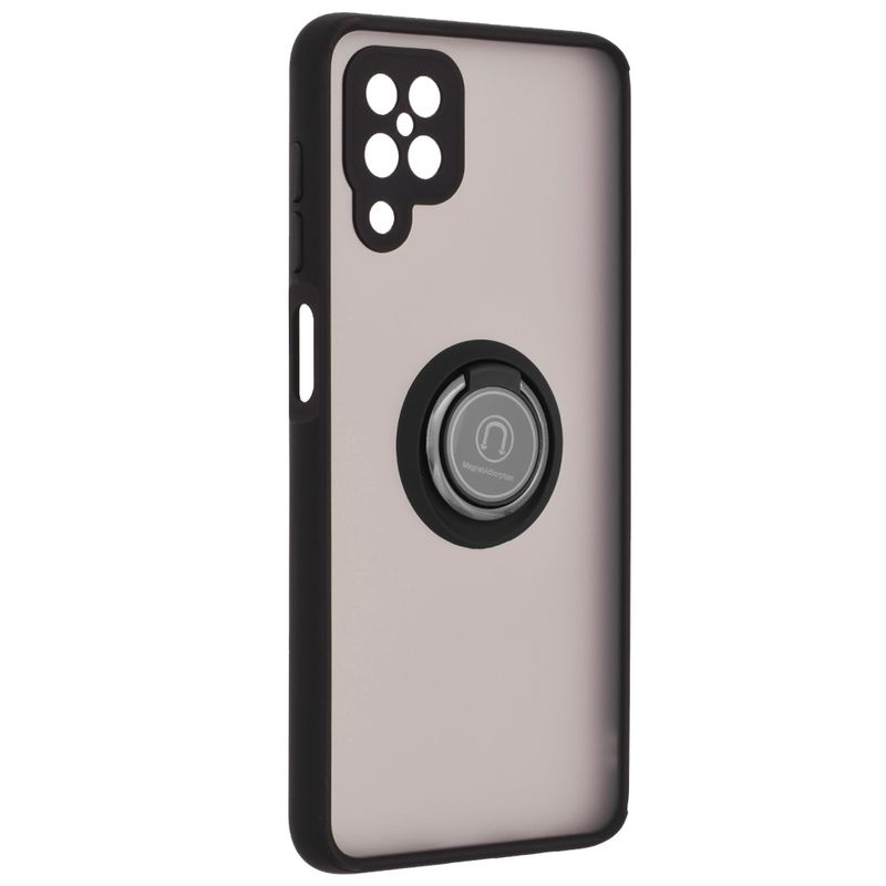 Laptop, Telefoane si Tablete - Telefoane mobile si accesorii - Accesorii Telefoane - Huse telefoane - Husa pentru Samsung Galaxy A12/A12 Nacho, Metal, Black - Infinity.ro